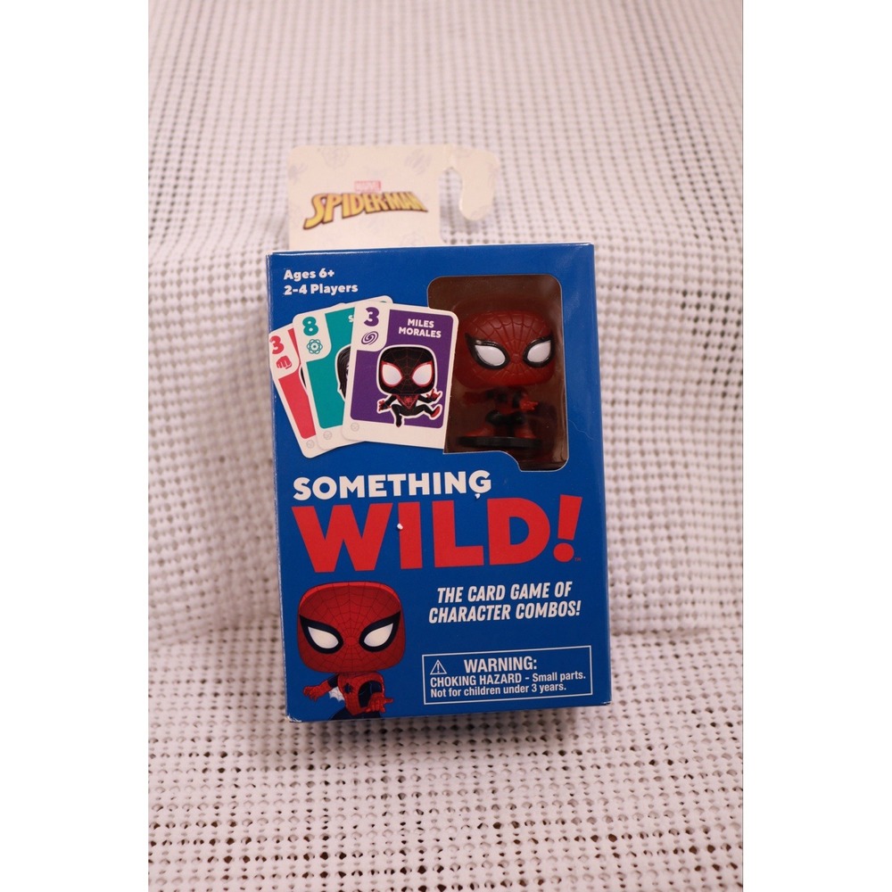 Funko Something Wild Marvel Spider-Man Card Game with Pocket Pop Figure 63763